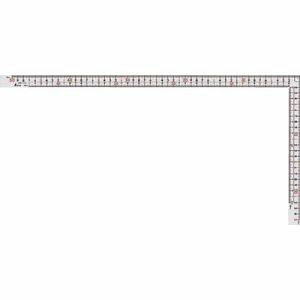 【シンワ測定 SHINWA】シンワ測定 11160 曲尺厚手広巾 ホワイト 30cm表裏同目 8段目盛