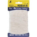 【シンワ測定 SHINWA】シンワ測定 78489 純綿水糸 カード巻 4号 0.8mm 100m