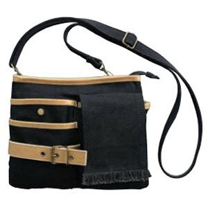 【コヅチ KOZUCHI】コヅチ TDB-02 ガーデニングシザーケース横型 ブラック