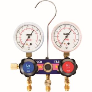 【イチネンタスコ TASCO】イチネンタスコ TA122FVH-1 R410A/R32ゲージマニホールドキット TASCO