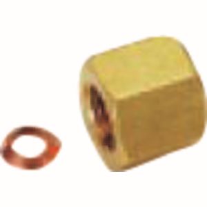 【イチネンタスコ TASCO】イチネンタスコ TA240A-4 フレアシールナット1/2 3ケ入 TASCO