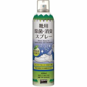 ●足ムレの嫌な臭いを消臭します。●悪臭の原因となる雑菌を取り除きます。●作業靴・安全靴の消臭・除菌に。●容量(ml):420【注意】●塗布面の汚れを落として十分に乾燥させた後、ボトルをよく振り20〜30cm程度離してスプレーしてください。スプレー後は十分に乾燥させてください。●使用中および直後はライター等の着火は避けてください。●火気および着火源のある場所では使用しないでください。質量:269g原産国:日本