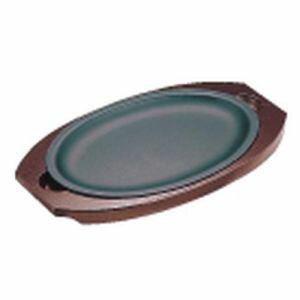 【イケダ IKD】イケダ 周弘 超軽量ステーキ皿 小判型 IKD