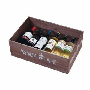 【サントリー Suntory】陳列用木箱 W535 ワインN 茶 132-54