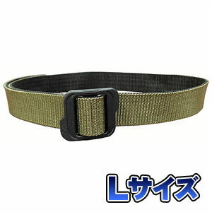 【ジェネシス GENESIS】ジェネシス E-402-ODBK-L リバーシブル ナイロン ベルト OD/BK オリーブドラブ ブラック Lサイズ GENESIS