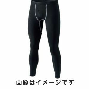 【おたふく手袋 OTAFUKU】おたふく手袋 JW-165 BTパワーストレッチ前開き ロングタイツ ブラック LL