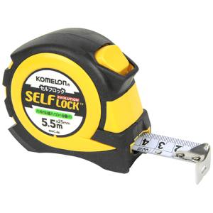 【コメロン KOMELON】コメロン KMC-86 セルフロック エボリューション EVO イエロー 25mm 5.5M 尺目 KOMELON コンベックス メ...
