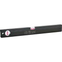 【エビス EBISU】エビス ED-45BR ベーシックレベル ブラック 450mm 気泡管カラー レッド 水平器