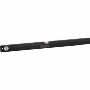 【エビス EBISU】エビス ED-75MBR 磁石付ベーシックレベル ブラック 750mm 気泡管カラー レッド 水平器