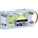 【エビス EBISU】エビス ED-TBLW トビレベル ホワイト 気泡管カラー グリーン 水平器