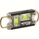 【エビス EBISU】エビス ED-TB2B トビレベル-2 ブラック 気泡管カラー グリーン 水平器
