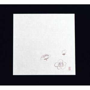 【マイン MIN】マイン 耐油懐敷 18角 100枚入 梅 M30-220