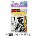 【ささめ針 SASAME】ささめ針 ちょい太豆アジピンク&ホワイト 2号 S-109