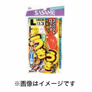 【ささめ針 SASAME】ささめ針 うきうき堤防五目 リール竿用 M 1号 W-661
