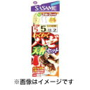 【ささめ針 SASAME】ささめ針 ハゼわくわく天秤 セット 5号 ハリス 0.8 H-706