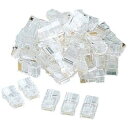 【サンワサプライ SANWA】RJ-45コネクタ(より線用) ADT-RJ45-100(2)