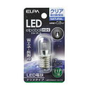 【朝日電器 エルパ ELPA】エルパ LDT1CN-G-E17-G115 LEDナツメ球 電球 E17 クリア昼白色 ELPA 朝日電器