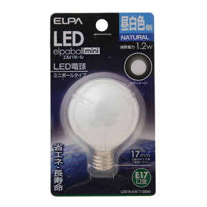 ●光源にはLEDを使用していますので、消費電力が少ない省エネタイプです。●屋内装飾照明に最適です。■交流電源:100V 50/60Hz共用■口金:E17■サイズ:全長70X外径50(mm)■質量:15g■定格消費電力:1.2W■定格入力電流:0.014A■設計寿命:30,000時間■全光束:55lm■光色:昼白色相当■屋内用