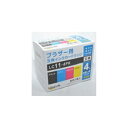 【ワールドビジネスサプライ】Luna Life ブラザー用 互換インクカートリッジ LC11-4PK 4本パック LN BR11/4P
