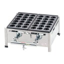 【遠藤商事 TKG】TKG 関西式 たこ焼器 18穴 1枚掛 LPガス 遠藤商事