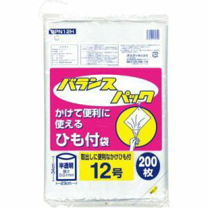 ORDIYオルディ 紐付きポリ袋 バランスパック 12号