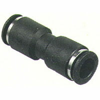 【三共コーポレーション】三共コーポレーション 525 空気用ウレタンチューブ配管用 ワンタッチ継手 ストレートユニオン 4mm