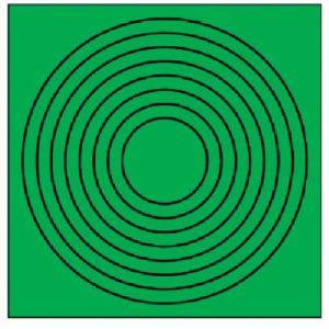 【ユニット UNIT】ユニット 446-86 ゲージマーカー円形緑 PPステッカー 10枚組