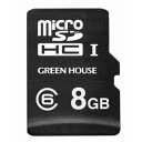 yO[nEX GreenHousezO[nEX GH-SDM-A8G hR ANVJmicroSDHCJ[h 8GB