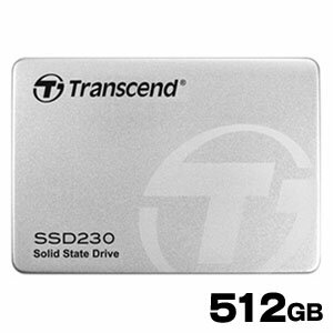 ڥȥ󥻥 Transcendۥȥ󥻥 TS512GSSD230S SSD 512GB 2.5 SATA3 6Gb/s 3D TLC NAND 3ǯݾ