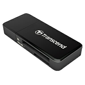 【トランセンド(Transcend)】USB3.0 カードリーダーライター TS-RDF5K(ブラック)