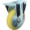 【ハンマーキャスター HAMMER CASTER】ハンマーキャスター 420SR-URB125-BAR01 Sシリーズ 固定ウレタンB車 125mm
