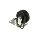 【ハンマーキャスター HAMMER CASTER】ハンマーキャスター 320E-R50-BAR01 オールステンレス E型自在 ゴム車 50mm