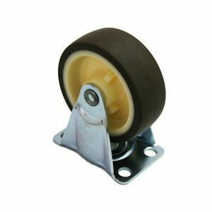 【ハンマーキャスター HAMMER CASTER】ハンマーキャスター 420R-UR75-BAR01 G型 固定 ウレタン車 75mm