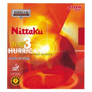 【ニッタク Nittaku】ニッタク 卓球ラバー 紅双喜 キョウヒョウ 3 ブラック 裏ソフト NR8669-71-C