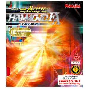 【ニッタク Nittaku】ニッタク 卓球ラバー ハモンド FA ブラック A NR8530(4)