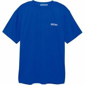 【ヴィクタス VICTAS】ヴィクタス V-TS063 プラクティスTシャツ ブルー 2XSサイズ 33455 VICTAS 【ヴィクタス VICTAS】ヴィクタス V-TS063 プラクティスTシャツ ブルー 2XSサイズ 33455 VICTAS