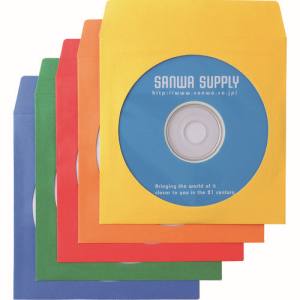 【サンワサプライ SANWA SUPPLY】DVD・CDペーパースリーブケース FCD-PS100MXN