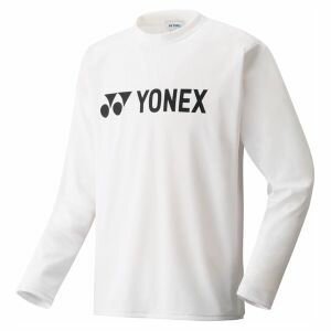 【ヨネックス Yonex】ヨネックス Yonex 男女兼用 テニスウェア ユニ ロングスリーブTシャツ ホワイト SS 16158