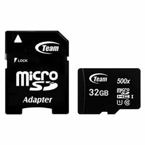 ڥ TeammicroSDHC 32GB TUSDH32GCL10U03 UHS-I Class10