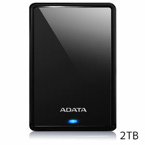 【エイデータ ADATA】ADATA AHV620S-2TU31-CBK 外付けHDD 2TB ブラック ハードディスク