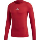 【アディダス adidas】アディダス adidas ALPHASKIN TEAM ロングスリーブシャツ パワーRED S EVN55