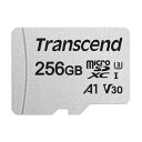 【トランセンド Transcend】microSDXC 256GB UHS-I U3 Class10 アダプタ付 TS256GUSD300S-A