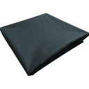 【トラスコ TRUSCO】トラスコ TPS1827-BK ターポリンシート ブラック 1800×2700 0.35mm厚 TRUSCO