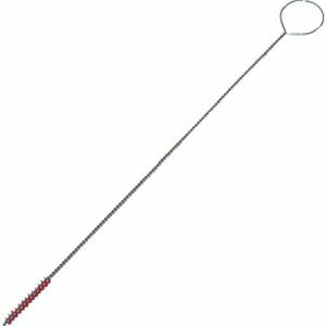 【トラスコ中山 TRUSCO】小径パイプブラシ 2mm HACCP対応 レッド TMPB-2-R