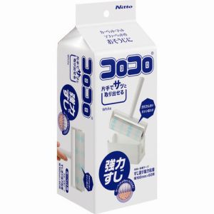 【ニトムズ Nitto】ニトムズ C-4607 コロコロ強力すじS コンパクト ホワイト