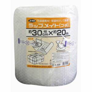 【ユタカメイク Yutaka】ユタカメイク ラップメイト プチロール 300mm×20M A-322