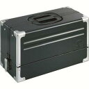 送料無料!!【トネ TONE】トネ BX331BK ツールケース メタル V形3段式 マットブラッ