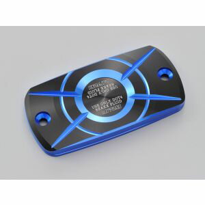 【デイトナ DAYTONA】デイトナ 98271 PREMIUM ZONE 角型マスターシリンダーキャップHONDA-A/ブルー DAYTONA