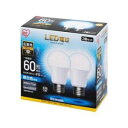 【アイリスオーヤマ IRIS】アイリスオーヤマ LDA7N-G-6T52P LED電球 E26 広配光 60形相当 昼白色 2個セット