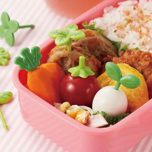 【トルネ TORUNE】トルネ はっぱのピック 2 8本入 4種 各2本 P-3328 お弁当